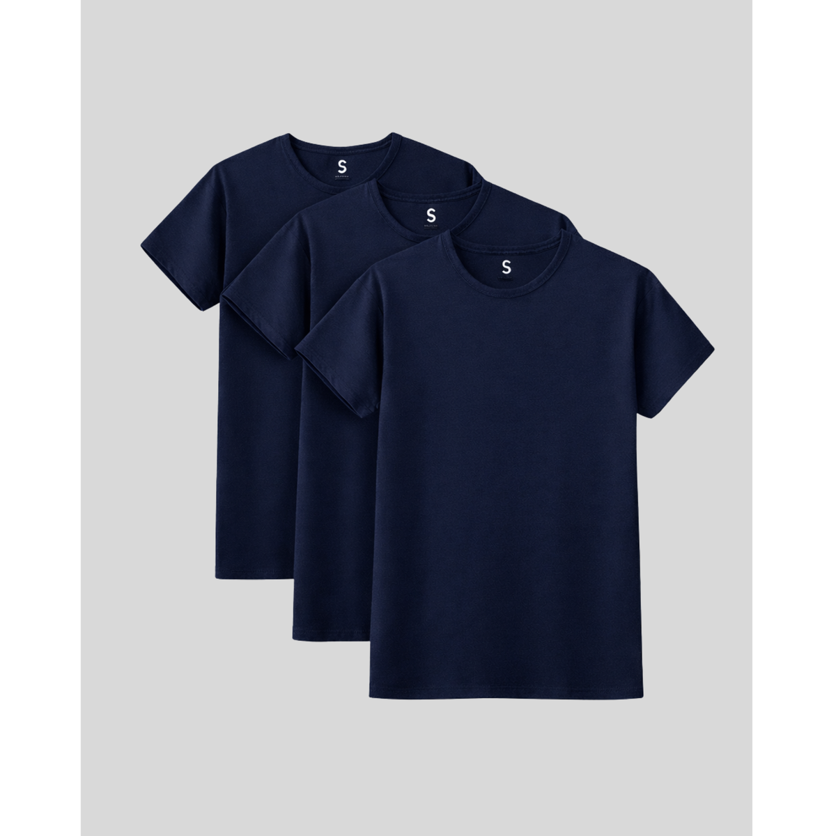 SilkCut Crew Neck T-Shirts - 3 Pack - image 3