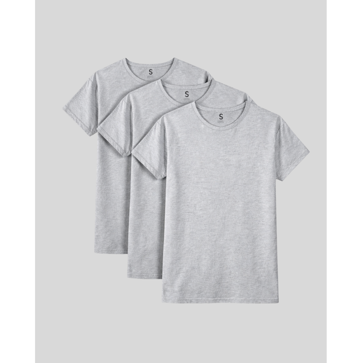 SilkCut Crew Neck T-Shirts - 3 Pack - image 4