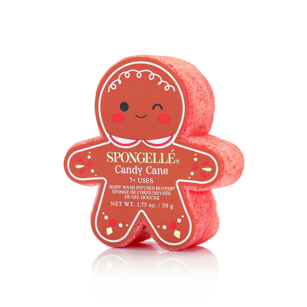 Spongellé Sugar & Spice Holiday Gingerbread Gift Set