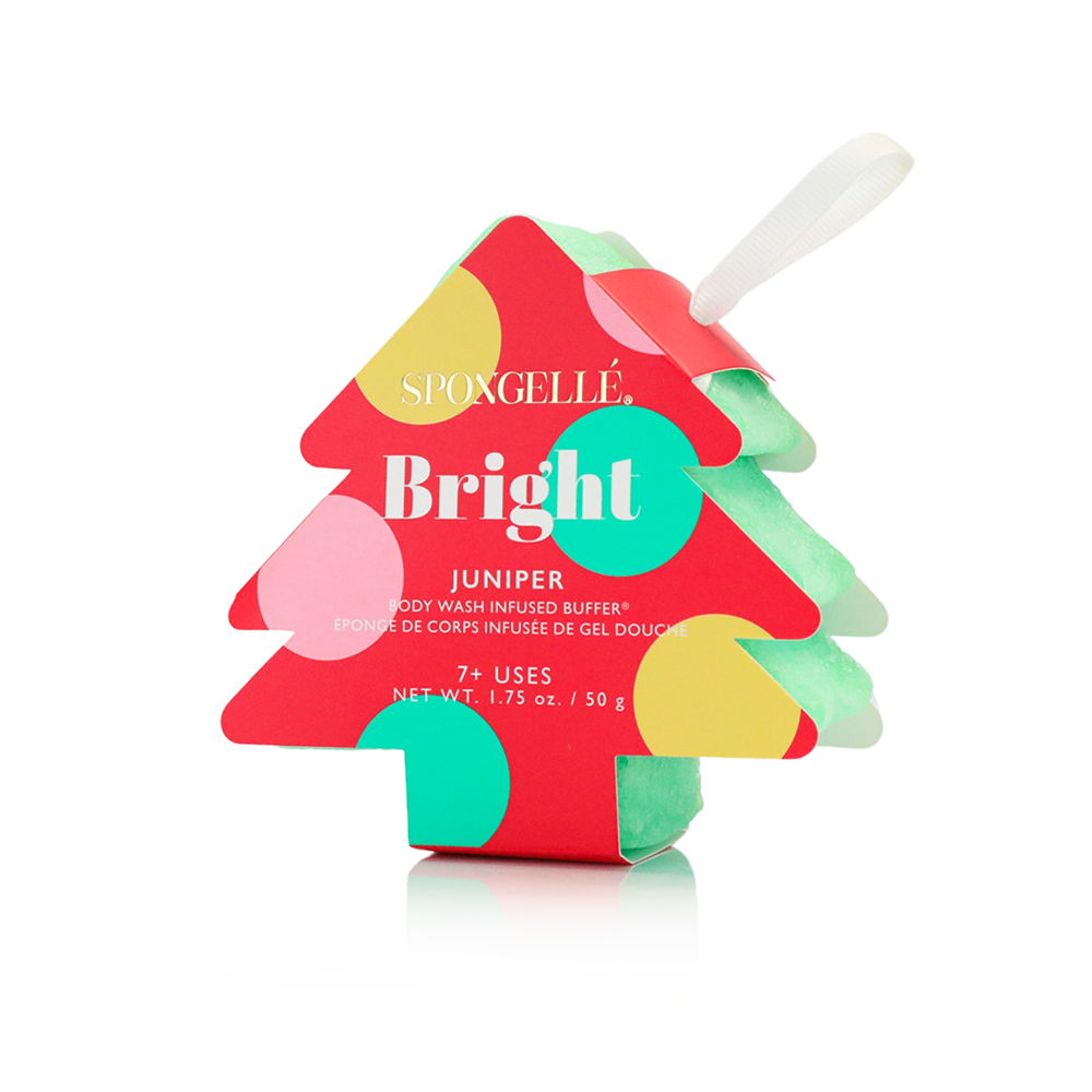 Spongellé Season's Greetings Holiday Tree Gift Set