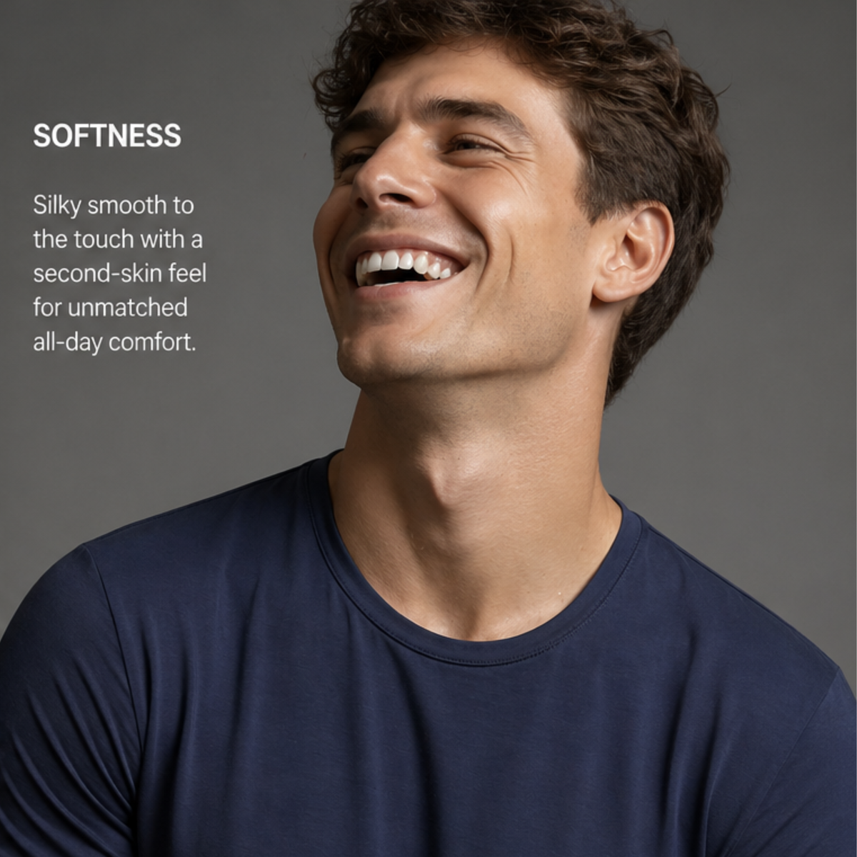 SilkCut Micro Modal Crew Neck T-Shirt - image 7