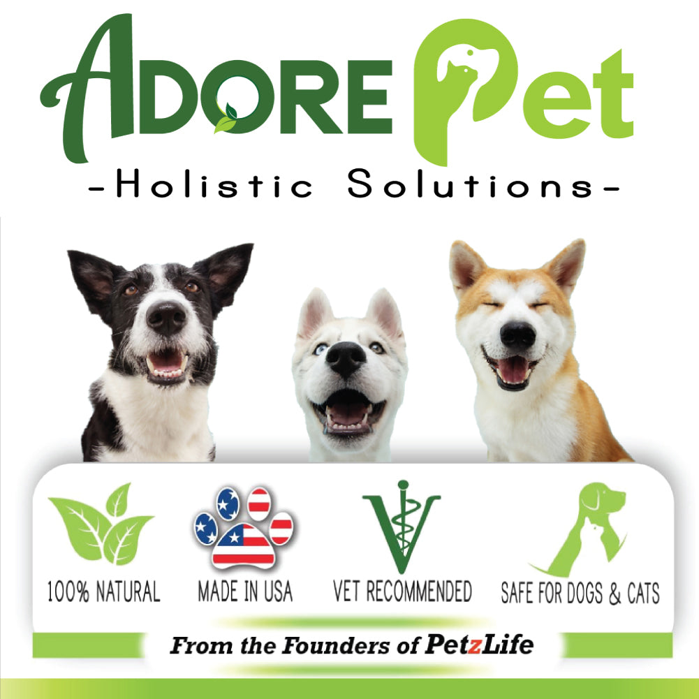 Adore Pet wound care product for pets, featuring a tube with applicator tip and packaging for effective pet wound treatment.