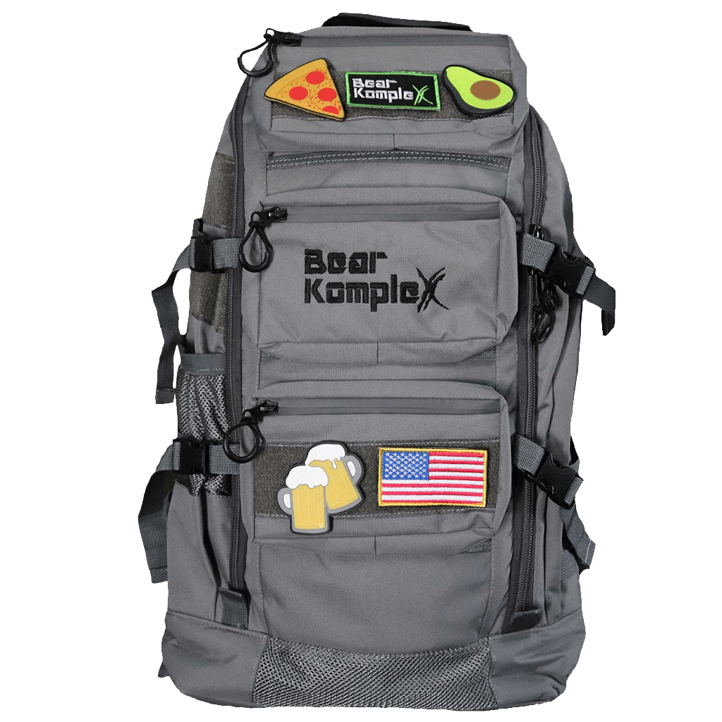 White Bear KompleX BKX military backpack with multiple compartments and durable design, suitable for outdoor and tactical use.