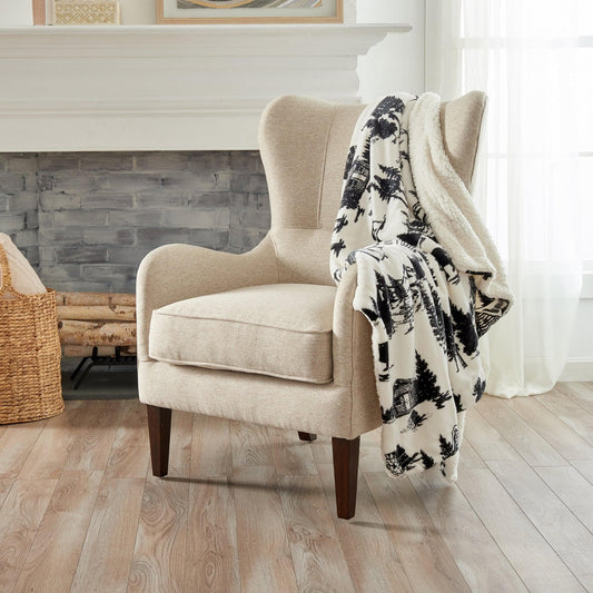 Velvet Plush Sherpa Blanket – Cielo Collection