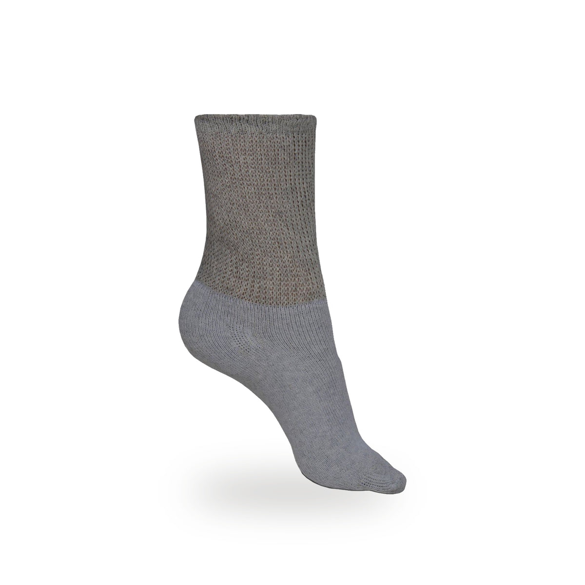 Men's Cotton Crew Socks (6 Pair) – Grey