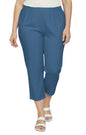 Women's Lightweight Stretch Denim Capri Pants – Comfortable Everyday Fit