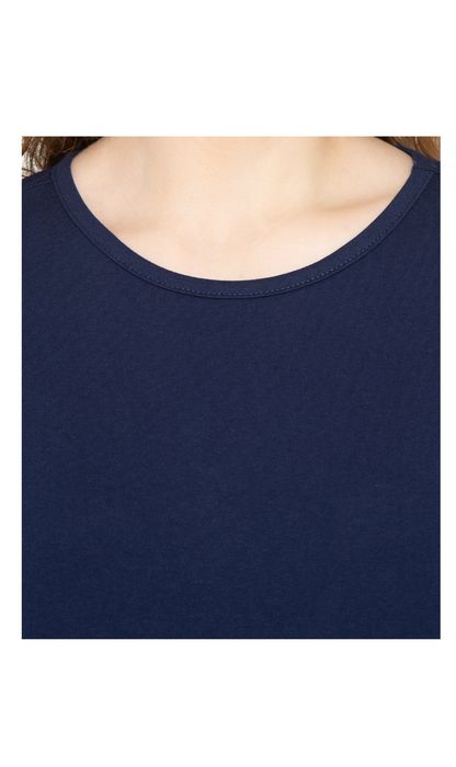 Women's 3/4 Sleeve Crew Neck Top – Comfortable Jer