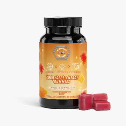 Cordyceps Energy Gummies (Strawberry)