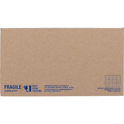 Brita Water Pitcher, Everyday Elite Filter, Removes 99% of Lead, Includes 1 Filter, 10-Cup Capacity, White