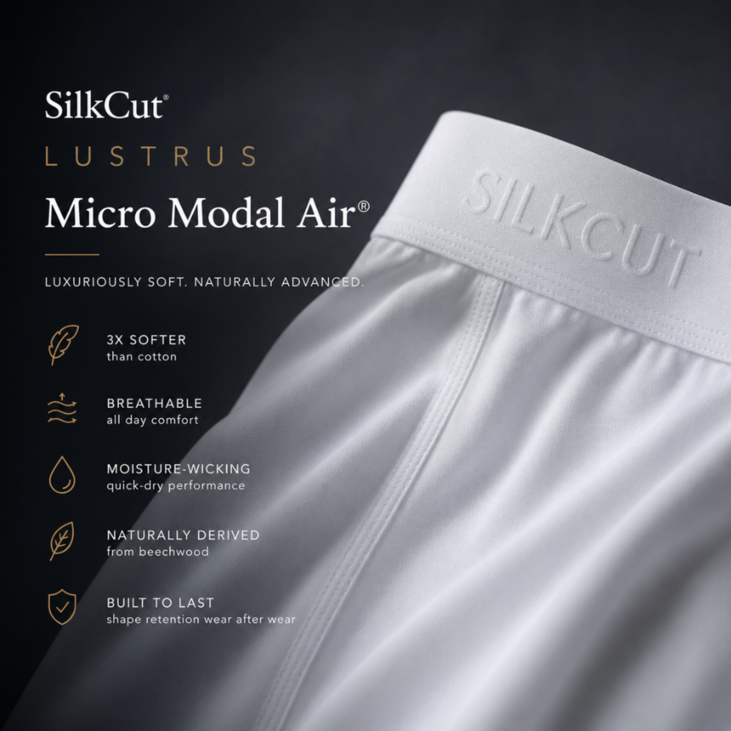 SilkCut Micro Modal Air Boxer Brief
