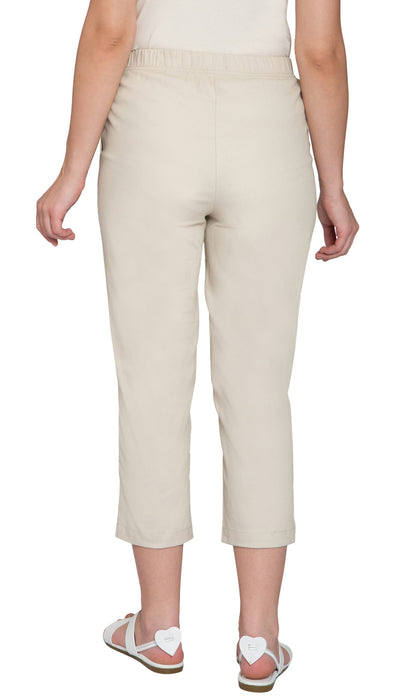 Women's Lightweight Stretch Denim Capri Pants – Comfortable Everyday Fit