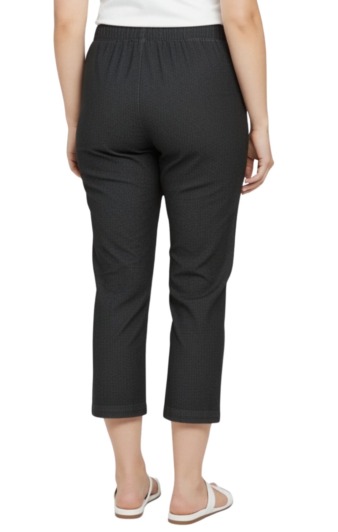 Women's Lightweight Stretch Denim Capri Pants – Comfortable Everyday Fit