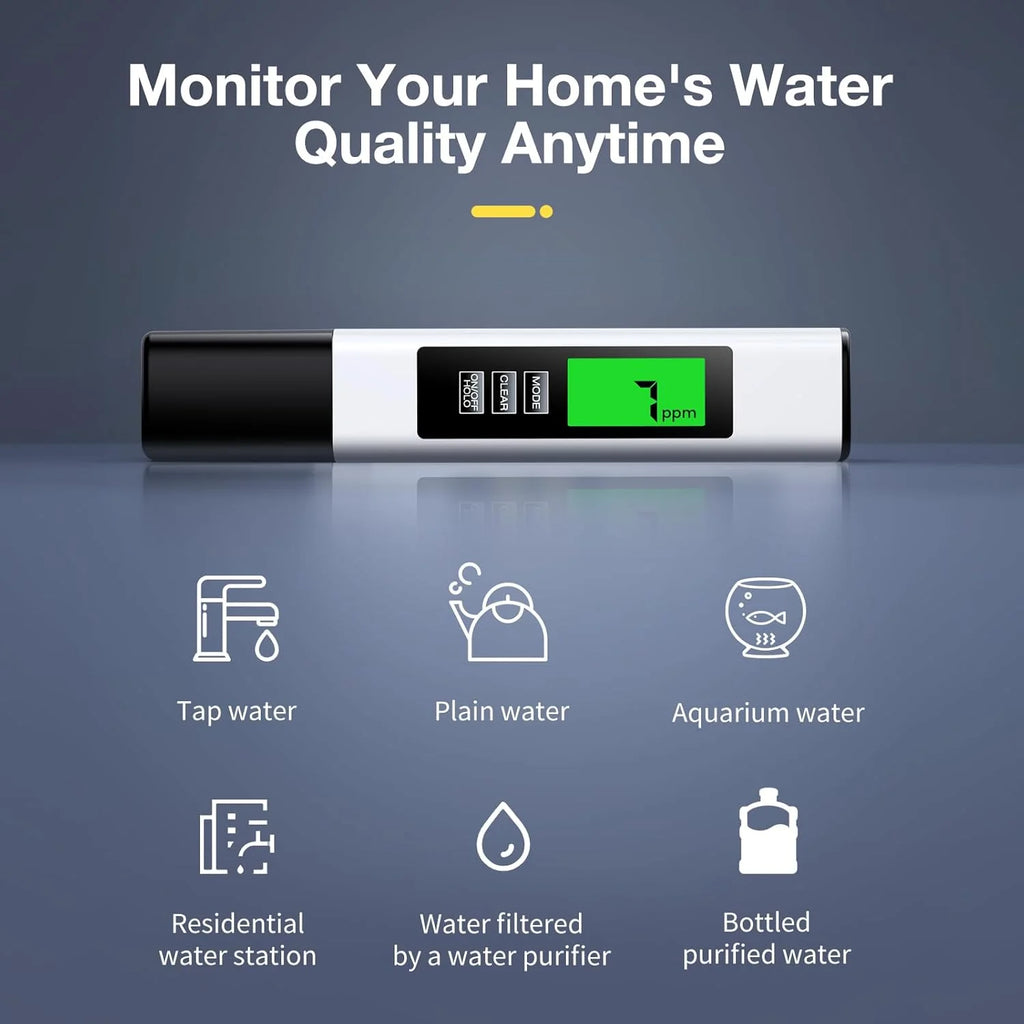 Tds Meter Digital Water Tester - Accurate and Reliable TDS EC & Temp
