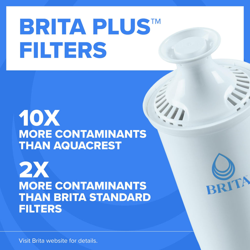 Brita Water Dispenser, UltraMax Elite Filter, Removes 99% of Lead, Includes 1 Filter, 27-Cup Capacity, Black