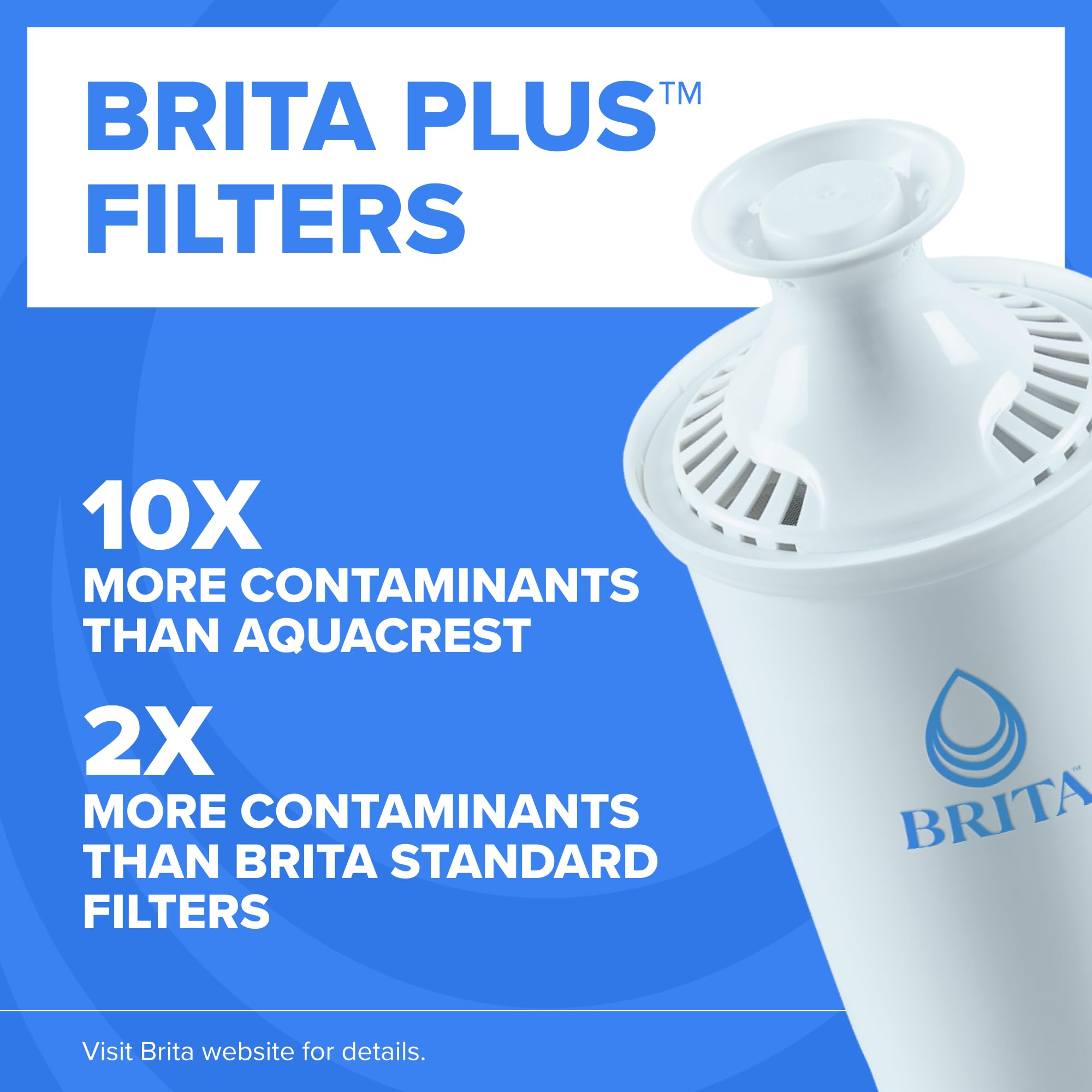 Brita Water Dispenser, UltraMax Elite Filter, Removes 99% of Lead, Includes 1 Filter, 27-Cup Capacity, Black