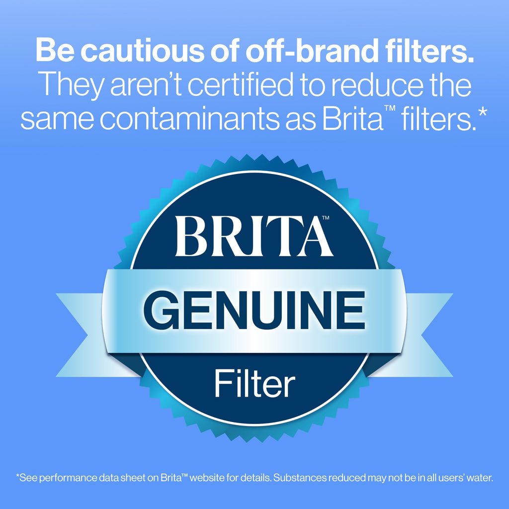 Brita Water Pitcher, Everyday Elite Filter, Removes 99% of Lead, Includes 1 Filter, 10-Cup Capacity, White