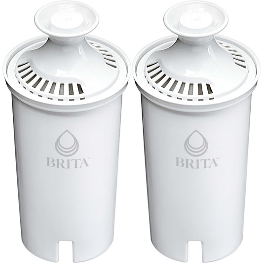 Brita Standard Water Filter for Pitchers and Dispensers, BPA-Free, Reduces Copper, Cadmium and Mercury Impurities, Lasts Two Months or 40 Gallons, Includes 4 Filters for Pitchers