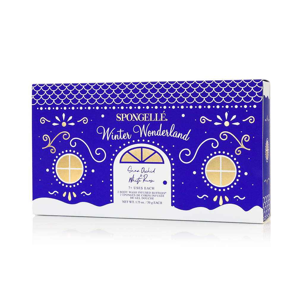 Spongellé Winter Wonderland Holiday Snowman Gift Set