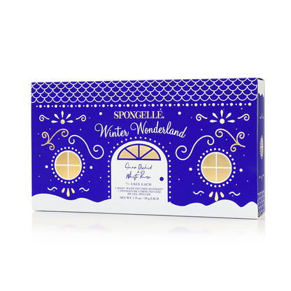 Spongellé Winter Wonderland Holiday Snowman Gift Set
