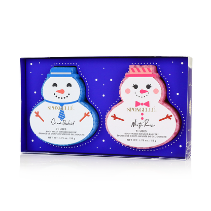 Spongellé Winter Wonderland Holiday Snowman Gift Set