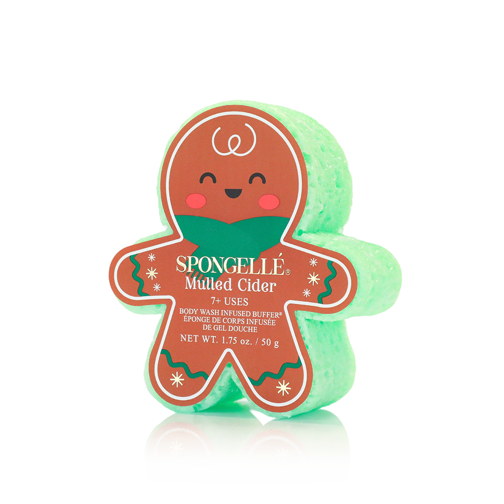 Spongellé Everything Nice Holiday Gingerbread Gift Set