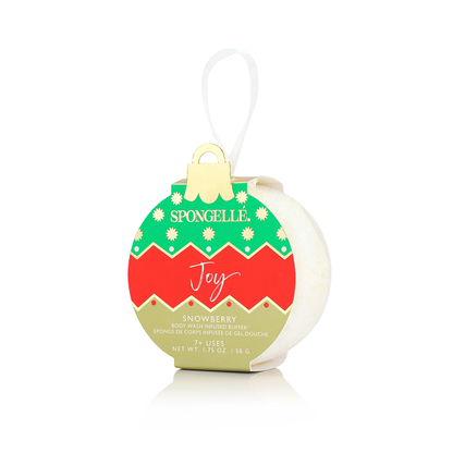 Spongellé Deck the Halls Holiday Ornament Gift Set