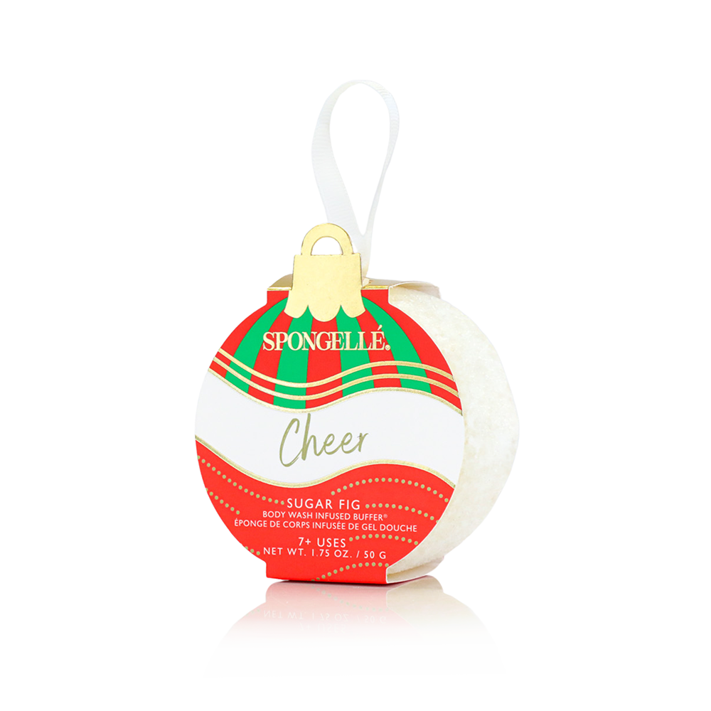 Spongellé Celebrate the Season Holiday Ornament Gift Set