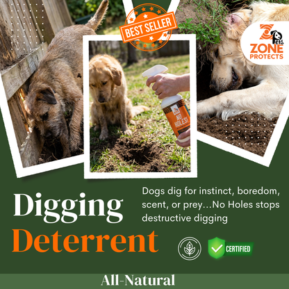 No Holes! Digging Prevention Spray, 32oz