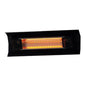 Black Steel Wall Mounted Infrared Patio Heater