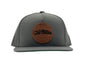Pike Trail Rawhide Leather Patch Hats