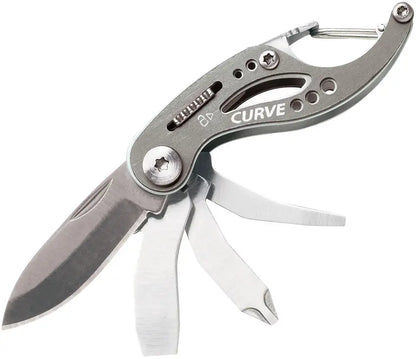 Gerber Curve Mini Tool with pliers, knife, and screwdriver features, compact multi-tool by Americana Pipedream Apparel.