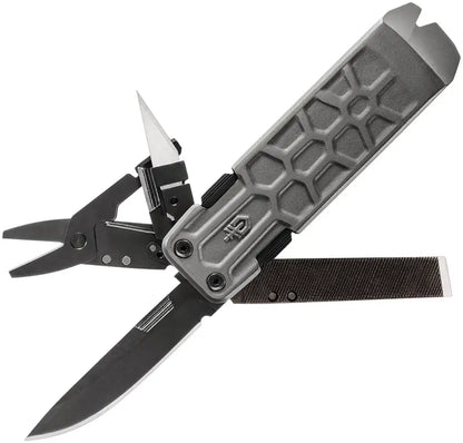 Americana Pipedream Apparel Gerber Multitool Lockdown Pry EDC accessory with black handle and compact design for everyday carry.
