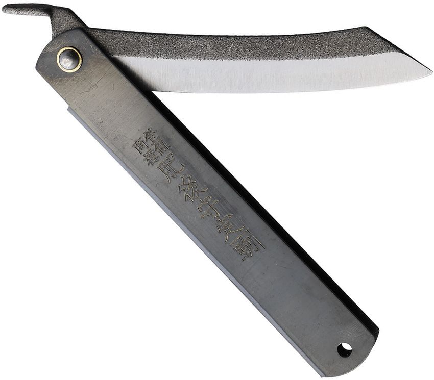 Americana Pipedream Apparel Higonokami folding knife with a 3 to 3.75-inch blade, showcasing its traditional Japanese design and polished handle.