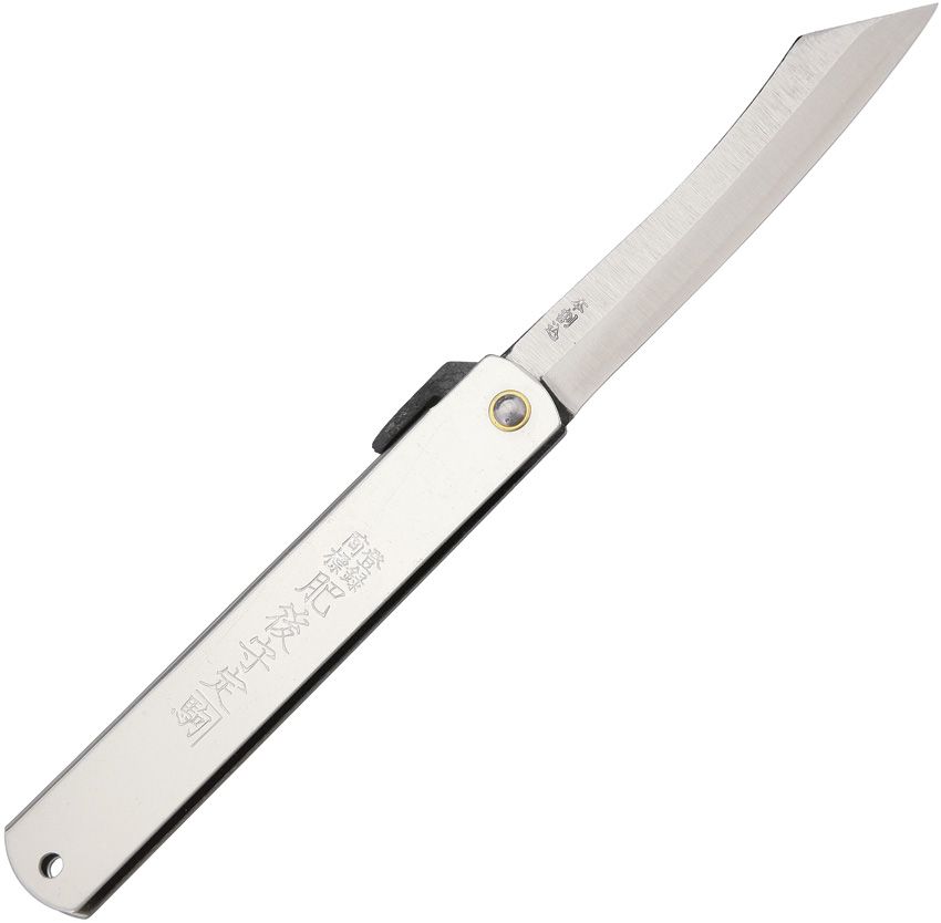 Americana Pipedream Apparel Higonokami folding knife with a 3 to 3.75-inch blade, featuring a traditional steel blade and minimalist design.