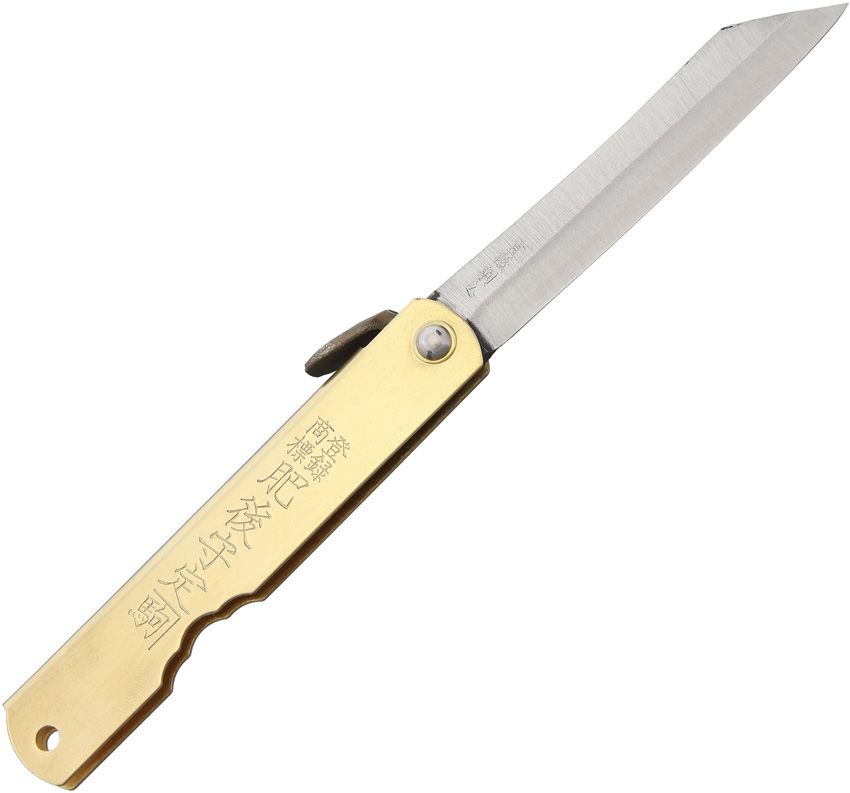 Americana Pipedream Apparel Higonokami folding knife with a 3 to 3.75-inch blade, featuring a traditional Japanese-style steel blade.