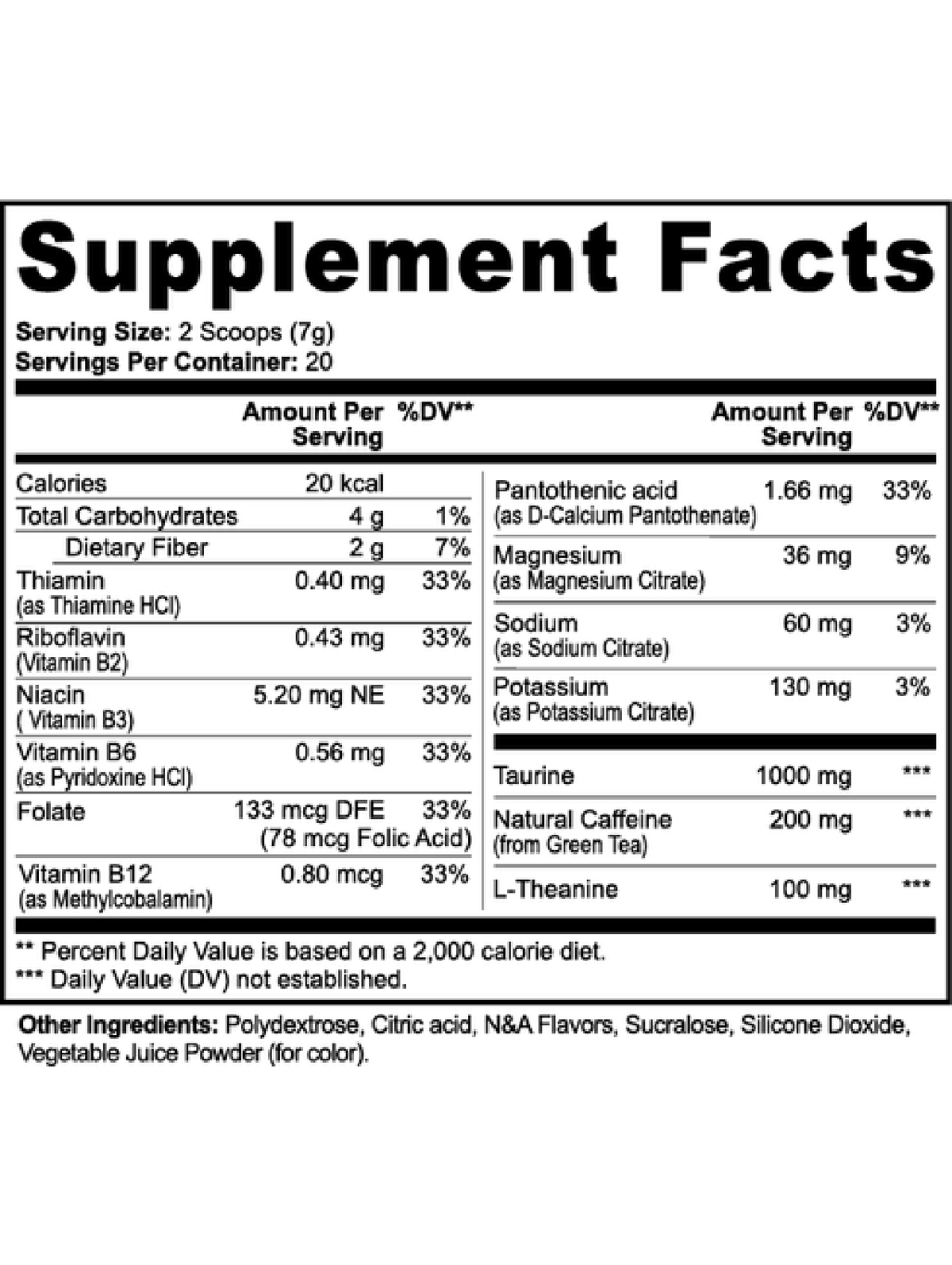 Energy Powder (Melon Creamsicle)