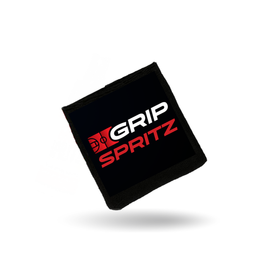 Grip Spritz Spritz Mitt for basketball shoe grip spray application, shown in the image with the mitt design and spray nozzle.