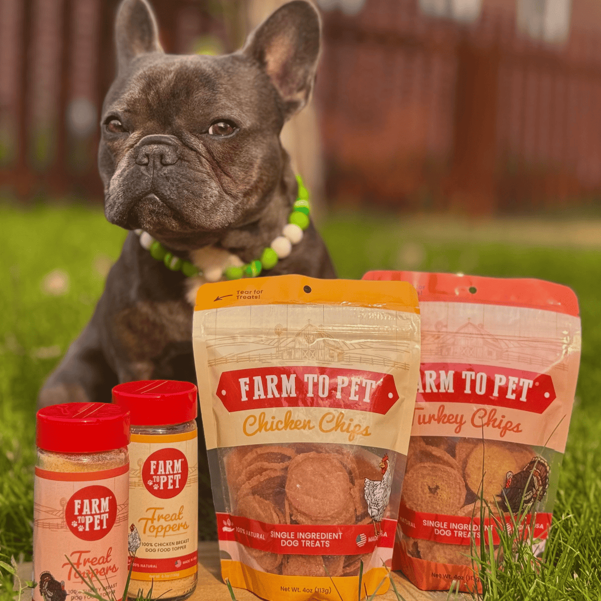 Farm To Pet Chicken & Turkey Dog Food Topper Bundle