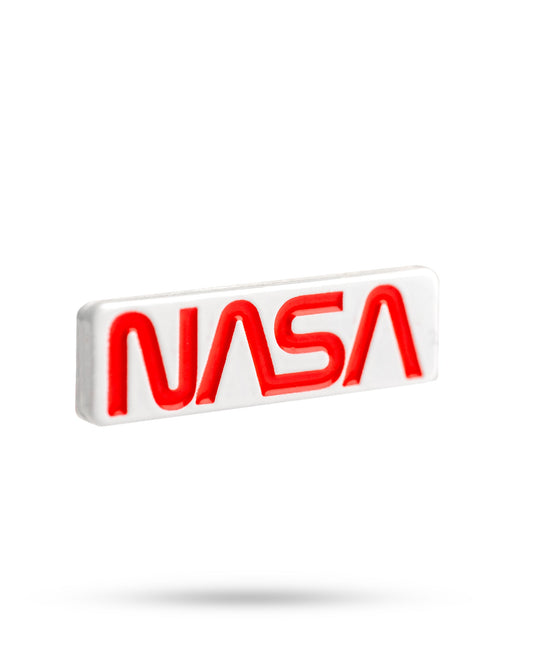NASA "Worm" ball marker by Pins and Aces, featuring the iconic NASA logo design on a durable golf accessory.