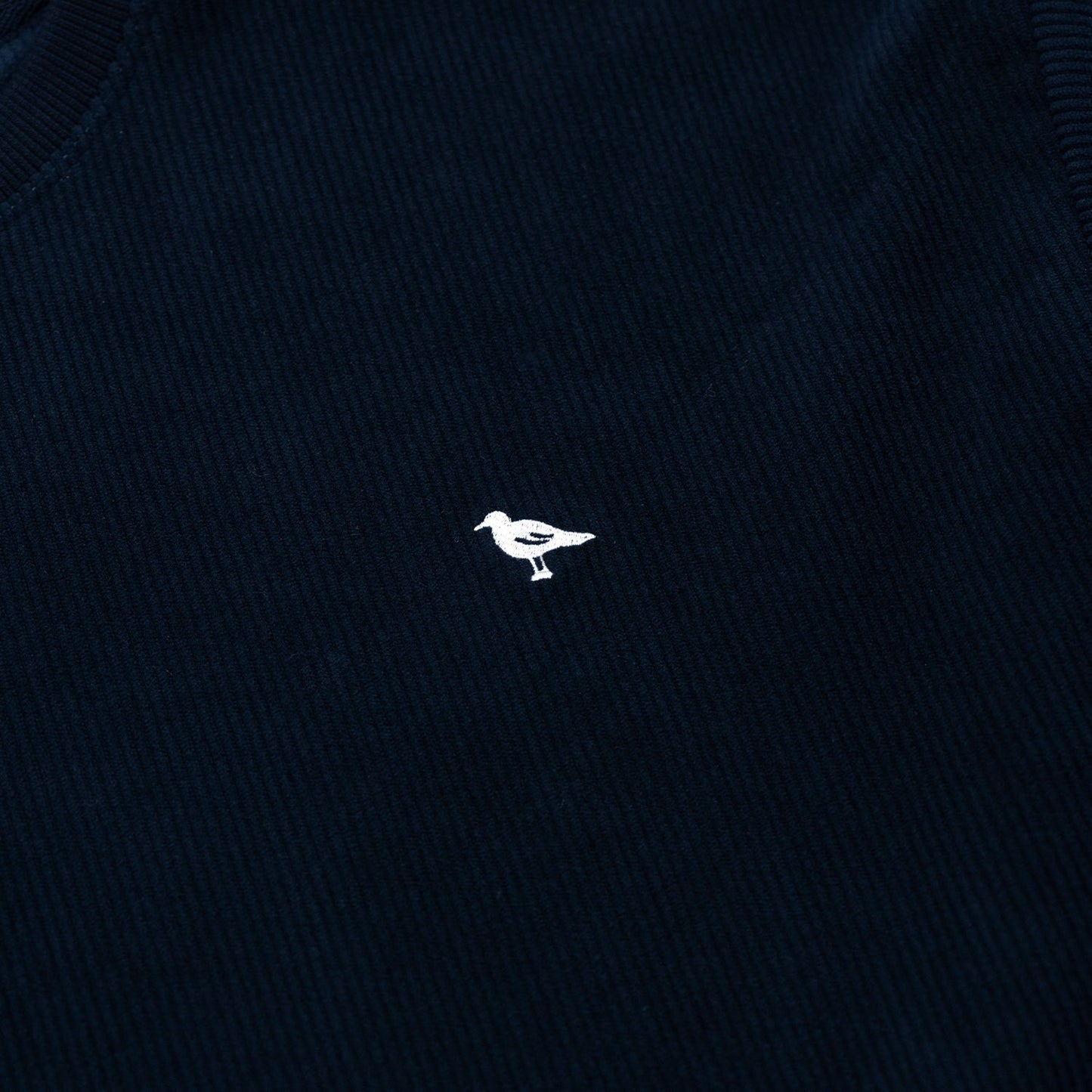 Just Brand Core Corduroy Crewneck - Navy