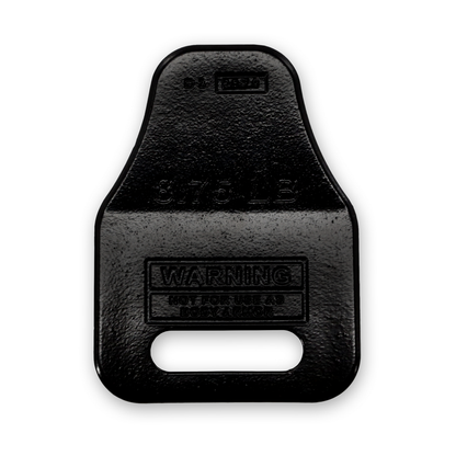 Pair of Bear KompleX weight vest plates for strength training, shown in black with reinforced edges and secure fastening features.