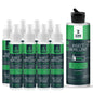 Scented Insect Repellent Spray, Family Pack 1oz Case + Refill Bundle