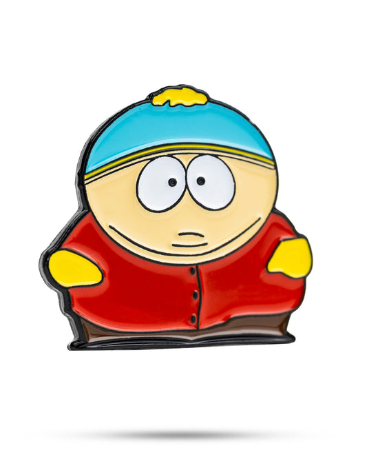 South Park Cartman ball marker accessory by Pins and Aces, featuring a colorful cartoon design for golf accessories.