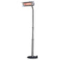 Stainless Steel Telescoping Offset Pole Mounted Infrared Patio Heater