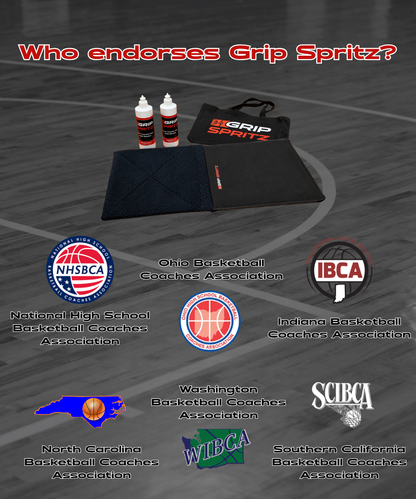 Grip Spritz School Bundle | Basketball Traction Mat System for Boys & Girls Programs