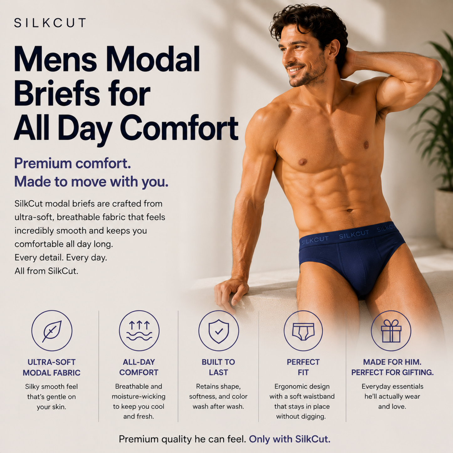 SilkCut Micro Modal Air Brief