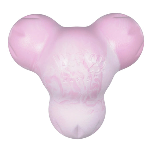 West Paw Tux Treat Toy – Bubblegum Swirl