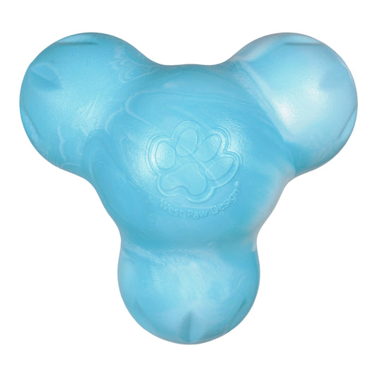 West Paw Tux Treat Toy – Aqua Swirl