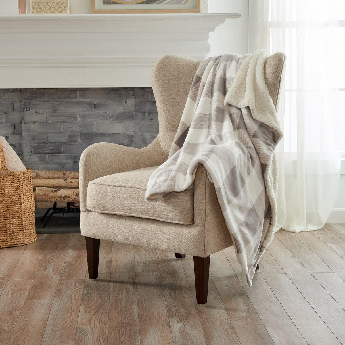 Velvet Plush Sherpa Blanket – Cielo Collection