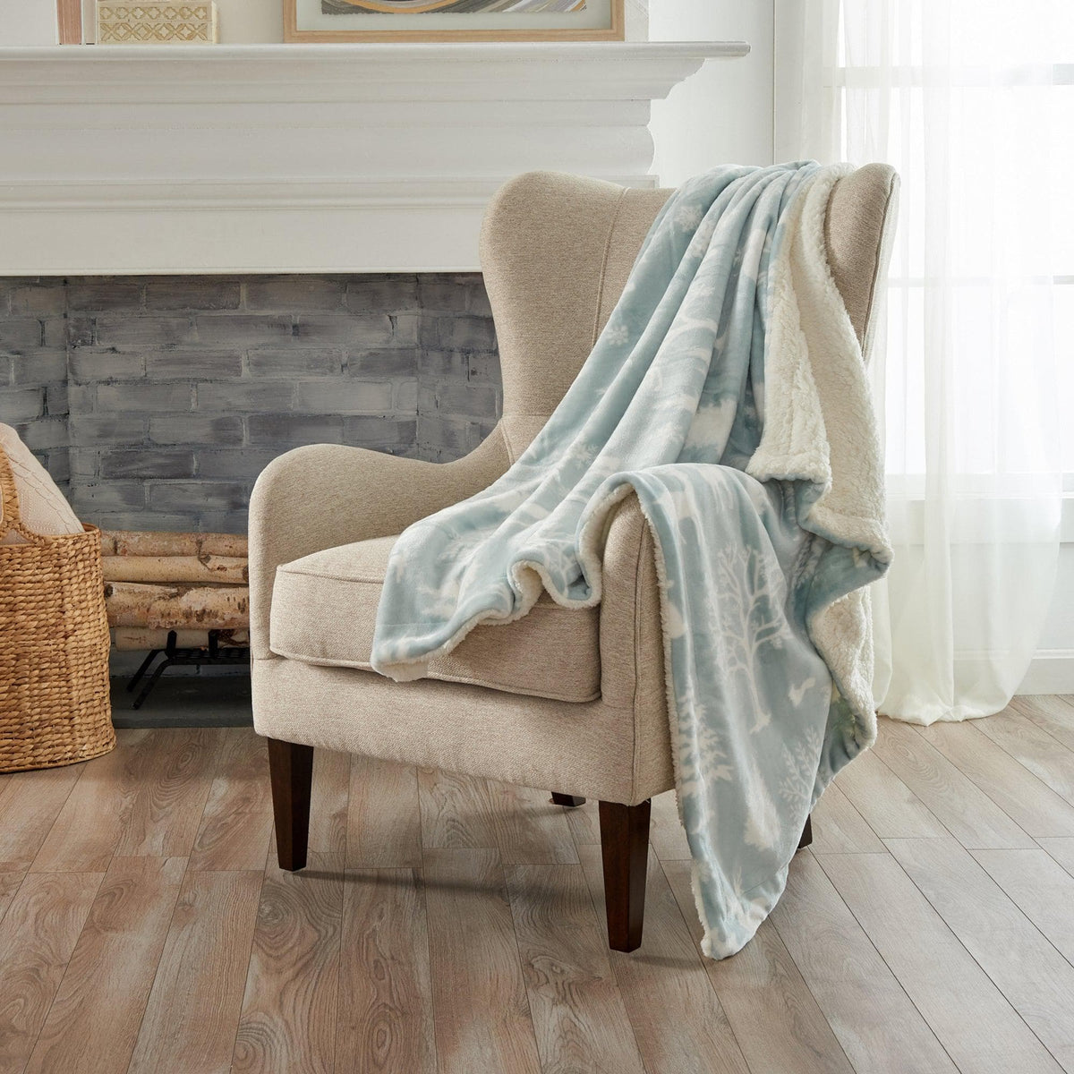 Velvet Plush Sherpa Blanket – Cielo Collection